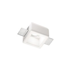 Downlight Standard Ideal Lux Samba Square D55 Gu10, Alb, 229997, Italia