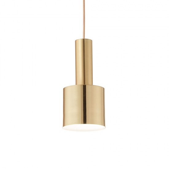 Pendul Ideal Lux Holly Sp1 Ottone Satinato E27, Auriu, 231570, Italia