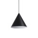 Pendul Ideal Lux A-Line Sp1 D30 Nero E27, Negru, 232744, Italia