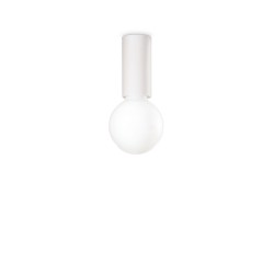 Plafoniera Ideal Lux Petit Pl1 Bianco E27, Alb, 232966, Italia