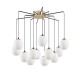 Pendul Ideal Lux Rhapsody Sp12 G9, Auriu/Negru, 236957, Italia