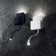 Aplica Ideal Lux Probe Ap2 Nero Led, Negru, 237930, Italia
