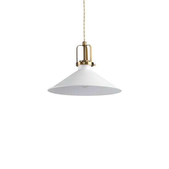 Pendul Ideal Lux Eris-3 Sp1 Bianco E27, Auriu, 238173, Italia