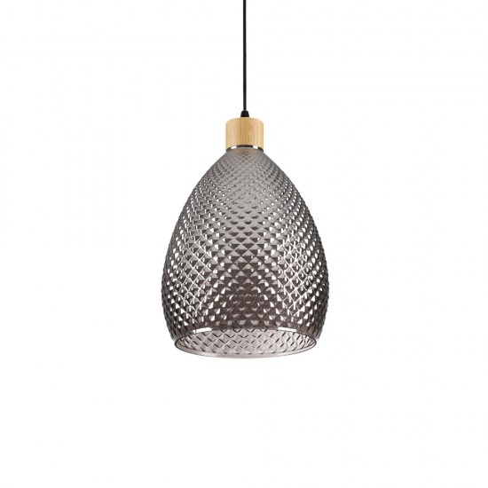 Pendul Ideal Lux Bergen-1 Sp1 E27, Negru, 238746, Italia