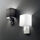 Aplica Tehnica Ideal Lux Gea Map2 Square Nero E27, Negru, 239545, Italia