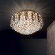 Lustra Plafon Ideal Lux Magnolia Pl7 G9 , Auriu, 241296, Italia
