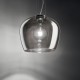 Pendul Ideal Lux Blossom Sp1 Fume' E27, Crom, 241517, Italia