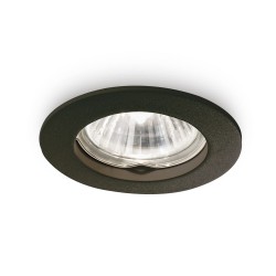 Downlight Standard Ideal Lux Jazz Nero Gu10, Negru, 243818, Italia