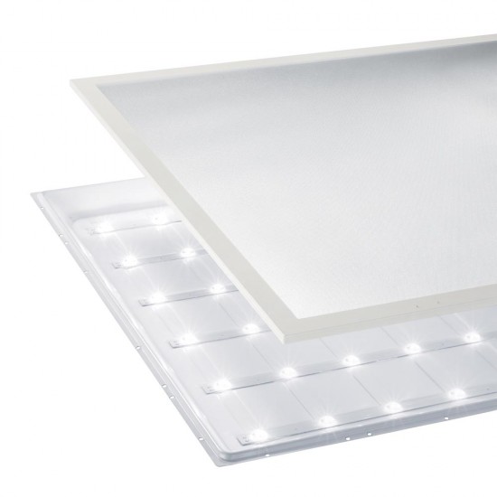 Plafoniera Tehnica Ideal Lux Led Panel Fi 4000K Cri90 LED, Alb, 244181, Italia