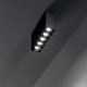 Plafoniera Ideal Lux Lika 12,5W 3000K Surface Bk Led, Negru, 244884, Italia