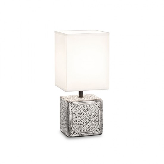 Veioza Ideal Lux Kali'-1 Tl1 E14, Alb, 245348, Italia
