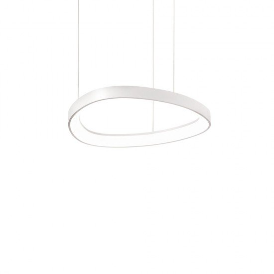 Suspensie Ideal Lux Gemini Sp D42 Bianco Led, Alb, 247229, Italia