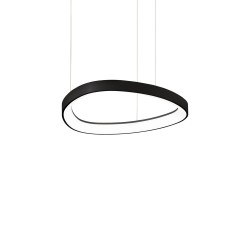 Suspensie Ideal Lux Gemini Sp D42 Nero Led, Negru, 247236, Italia