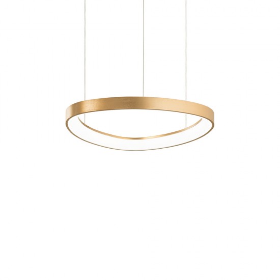 Suspensie Ideal Lux Gemini Sp D42 Oro Led, Auriu, 247243, Italia