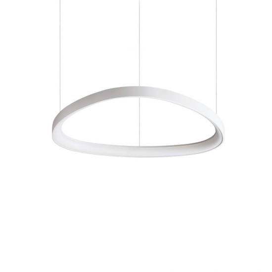 Suspensie Ideal Lux Gemini Sp D61 Bianco Led, Alb, 247250, Italia