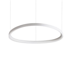 Suspensie Ideal Lux Gemini Sp D81 Bianco Led, Alb, 247274, Italia