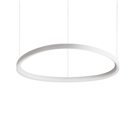 Suspensie Ideal Lux Gemini Sp D81 Bianco Led, Alb, 247274, Italia