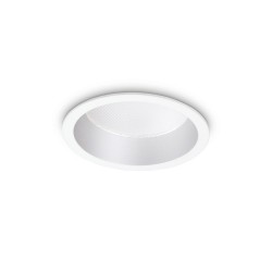 Downlight Incastrat Ideal Lux Deep 10W 3000K Led, Alb, 249018, Italia