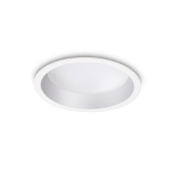 Downlight Incastrat Ideal Lux Deep 20W 3000K Led, Alb, 249032, Italia