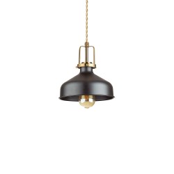 Pendul Ideal Lux Eris-2 Sp1 Nero E27, Auriu, 249063, Italia