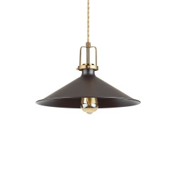 Pendul Ideal Lux Eris-4 Sp1 Nero E27, Auriu, 249087, Italia