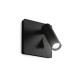 Aplica Ideal Lux Lite Ap Nero LED, Negru, 250113, Italia