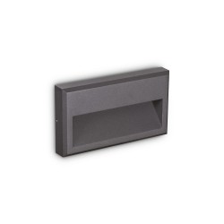 Aplica Scara Ideal Lux Febe-1 Ap Antracite Led, Antracit, 250854, Italia