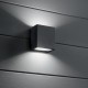 Aplica Exterior Ideal Lux Argo Antracite 3000K Led, Antracit, 250946, Italia