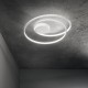 Lustra Plafon Ideal Lux Oz Pl Bianco Led, Alb, 253688, Italia