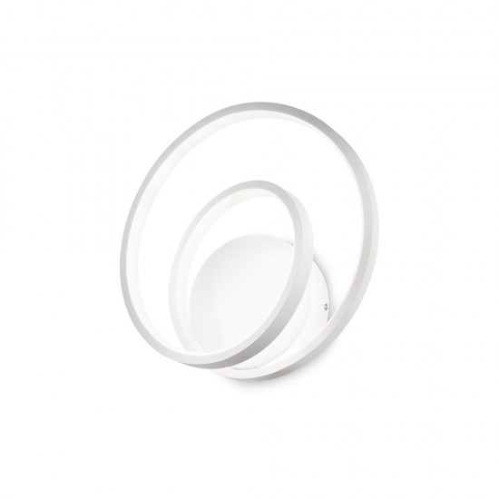 Aplica Ideal Lux Oz Ap Bianco Led, Alb, 253695, Italia