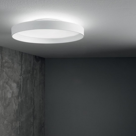 Plafoniera Tehnica Ideal Lux Fly Pl D45 3000K  Led, Alb, 254272, Italia