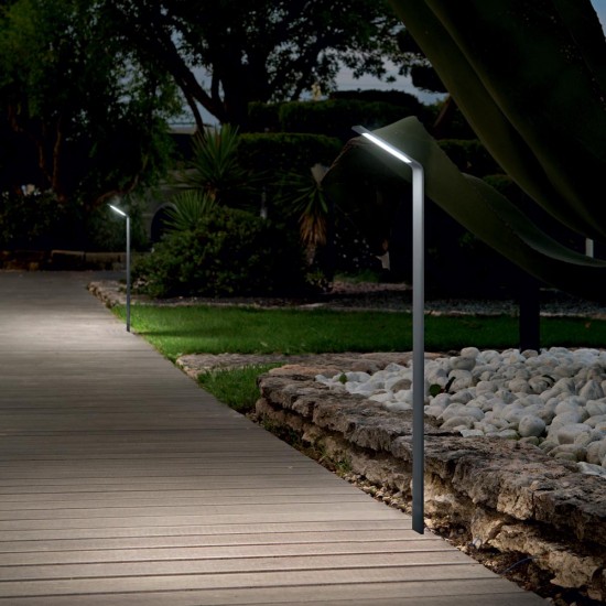 Stalp Ideal Lux Agos Pt Big 3000K Led, Gri, 254319, Italia