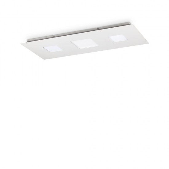 Plafoniera Ideal Lux Relax Pl D090  Led, Alb Mat, 255934, Italia