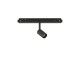 Downlight pe Sina Magnetica Ideal Lux Ego Track Single 03W 3000K Bk Led, Negru, 257617, Italia