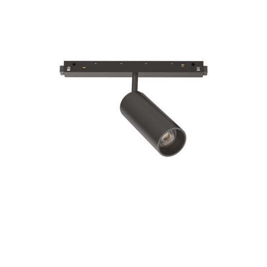 Downlight pe Sina Magnetica Ideal Lux Ego Track Single 12W 3000K Bk Led, Negru, 257655, Italia