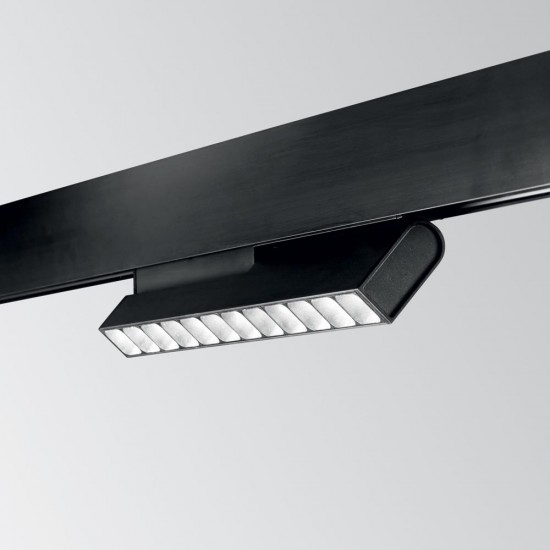 Downlight Sina Magnetica Ideal Lux Ego Flexible Accent 13W 3000K Led, Negru, 257846, Italia