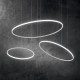 Suspensie Ideal Lux Hulahoop Sp D100 Led, Alb, 258751, Italia
