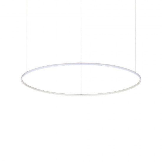 Suspensie Ideal Lux Hulahoop Sp D100 Led, Alb, 258751, Italia