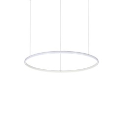 Suspensie Ideal Lux Hulahoop Sp D060 Led, Alb, 258775, Italia