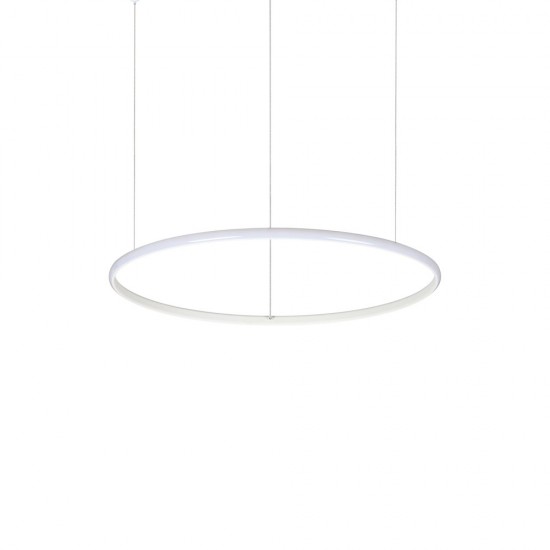 Suspensie Ideal Lux Hulahoop Sp D060 Led, Alb, 258775, Italia