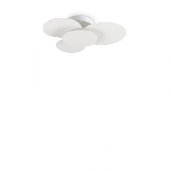 Plafoniera Ideal Lux Cloud Pl D55 LED, Alb, 263519, Italia