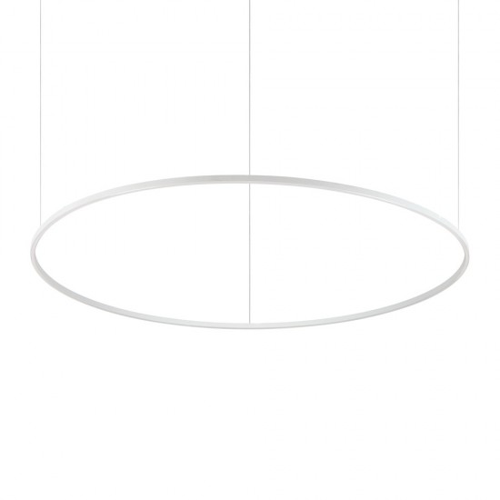 Suspensie Ideal Lux Oracle Slim Sp D150 Round Wh 3000K LED, Alb, 265957, Italia