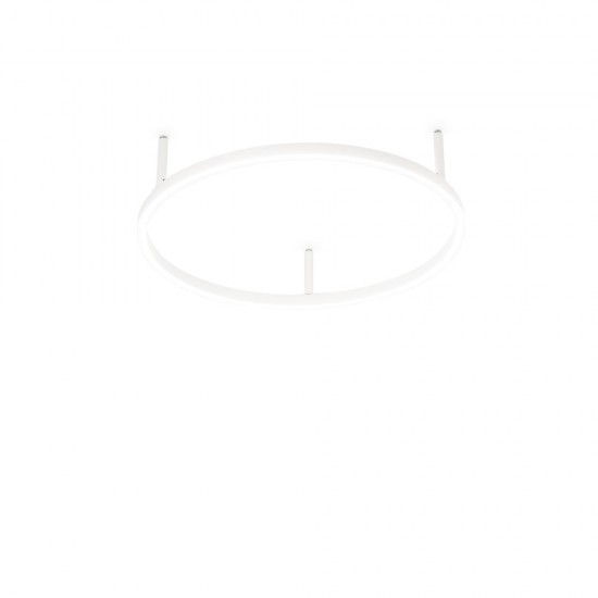 Lustra Plafon Ideal Lux Oracle Slim Pl D050 Round Wh 3000K LED, Alb, 265971, Italia