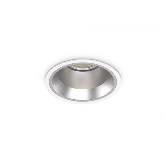 Downlight Incastrat Circular Ideal Lux Off Fi 15W 4000K Wh LED, Alb, 266503, Italia