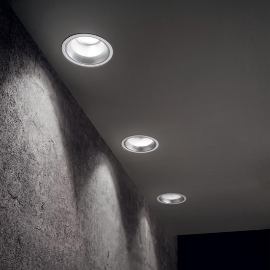 Downlight Incastrat Circular Ideal Lux Off Fi 28W 3000K Wh LED, Alb, 266510, Italia