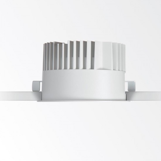 Downlight Incastrat Circular Ideal Lux Off Fi 28W 3000K Wh LED, Alb, 266510, Italia