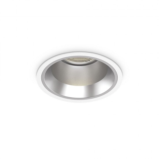 Downlight Incastrat Circular Ideal Lux Off Fi 28W 3000K Wh LED, Alb, 266510, Italia