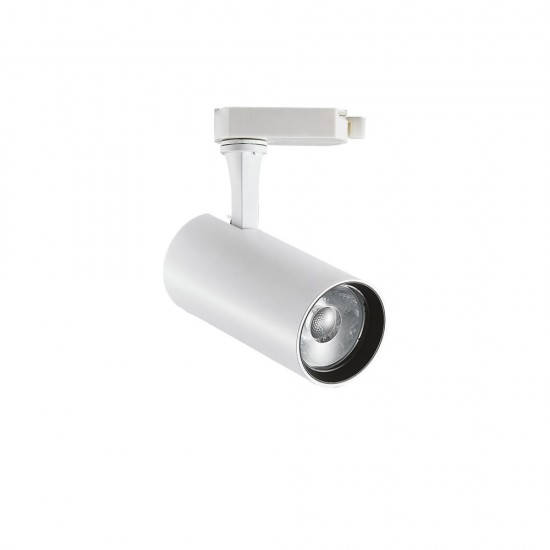 Downlight pe Sina 1 Faza Ideal Lux Fox 15W Cri80 41° 4000K Wh Led, Alb, 267784, Italia