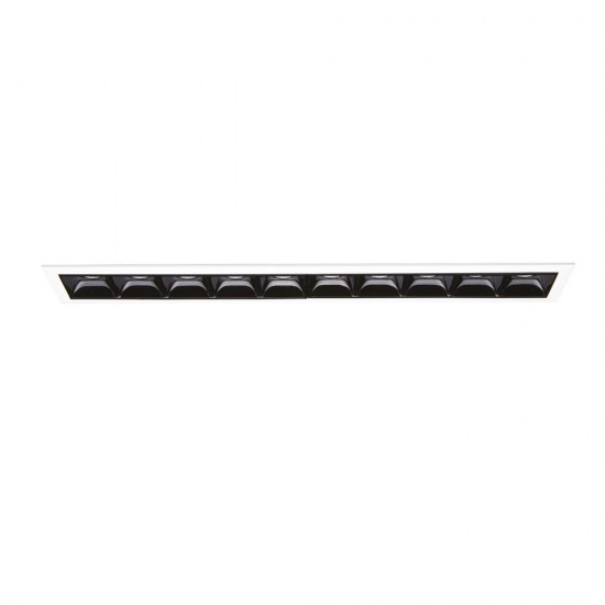Downlight Incastrata Ideal Lux Lika 21W 4000K Trim Led, Gri, 267883, Italia