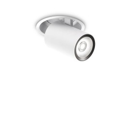 Downlight Incastrat Ideal Lux Nova 12W 4000K Wh Led, Alb, 267937, Italia